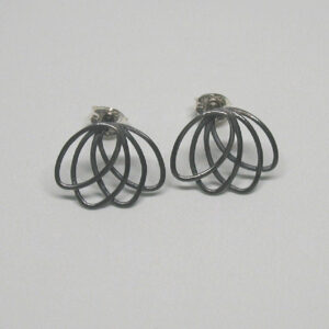 ELSb Studs oxidised fan loops