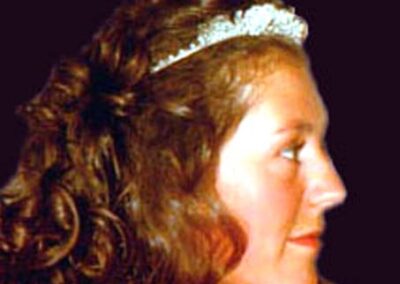 Bride with Frill Tiara