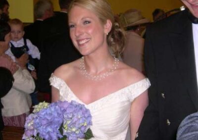 Coming down the aisle
