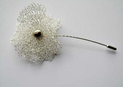 Flower pin