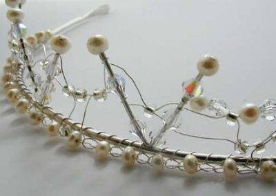 Pearl and Crystal Tiara